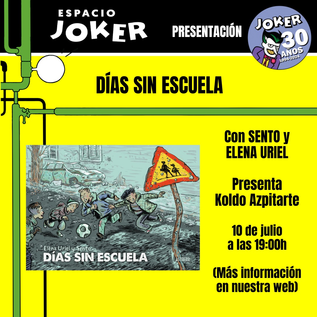 ¡Mañana tenemos planazo en espacio Joker!

Reserva ya tu plaza: share.google/0mbttiFPrkSXxJ…

#joker30