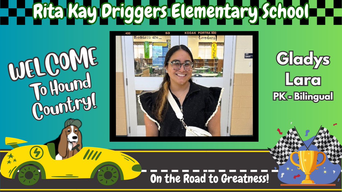 Welcome to RKD Ms. Lara!!!! 💚🐾💚🐾 <a href="/dora_timbers/">Dora Timbers</a> <a href="/MAlvarez_NISD/">Melissa Alvarez</a>