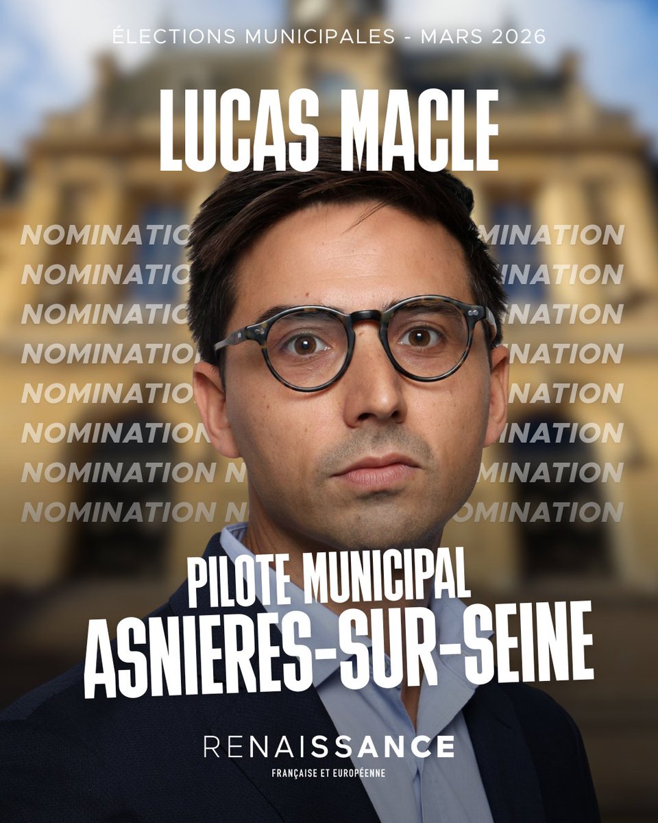 Lucas Macle pour Asnières-sur-Seine 🏞️