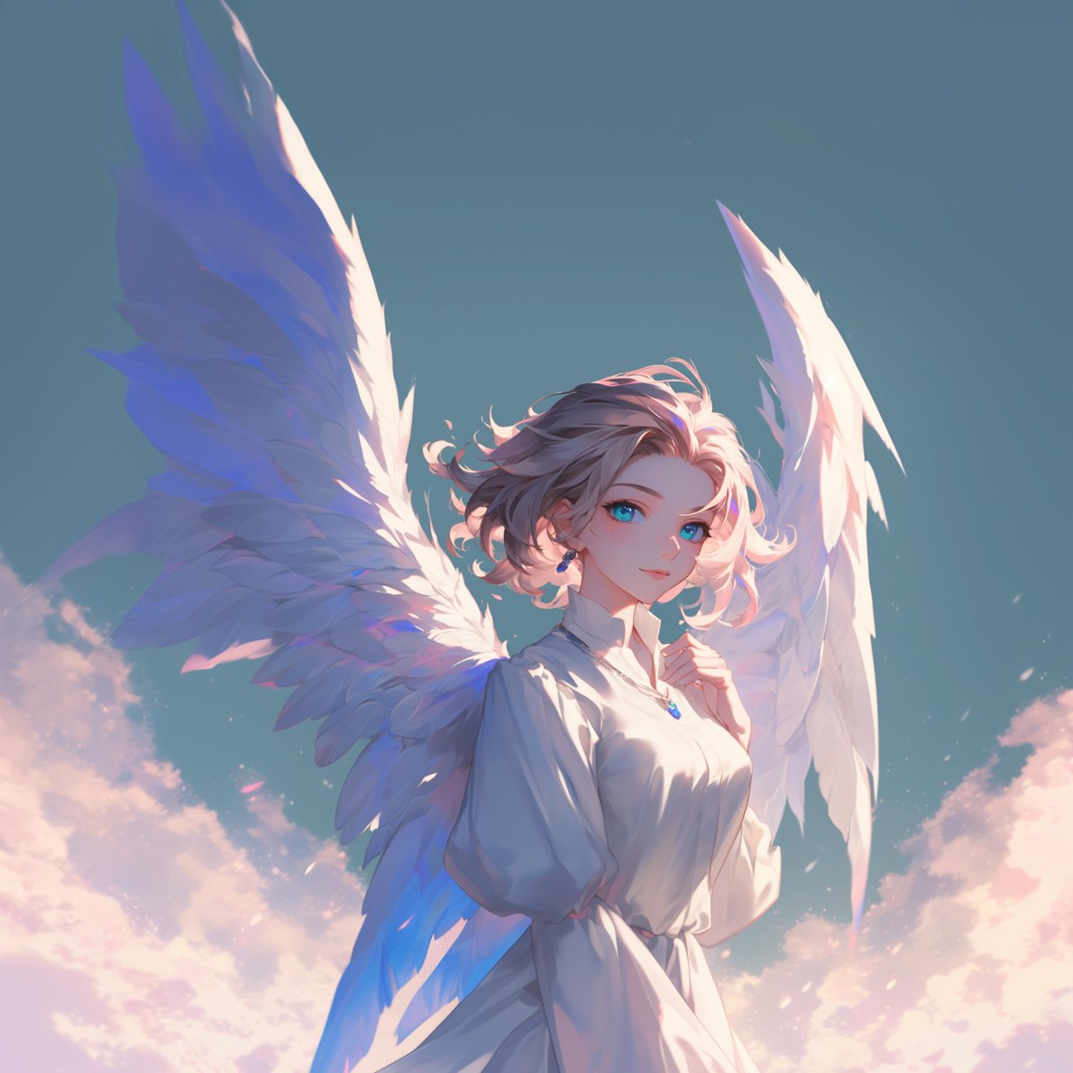 star2404DDA's tweet image. こんな天使さんに😇
ハッピーを届けて欲しい 笑
