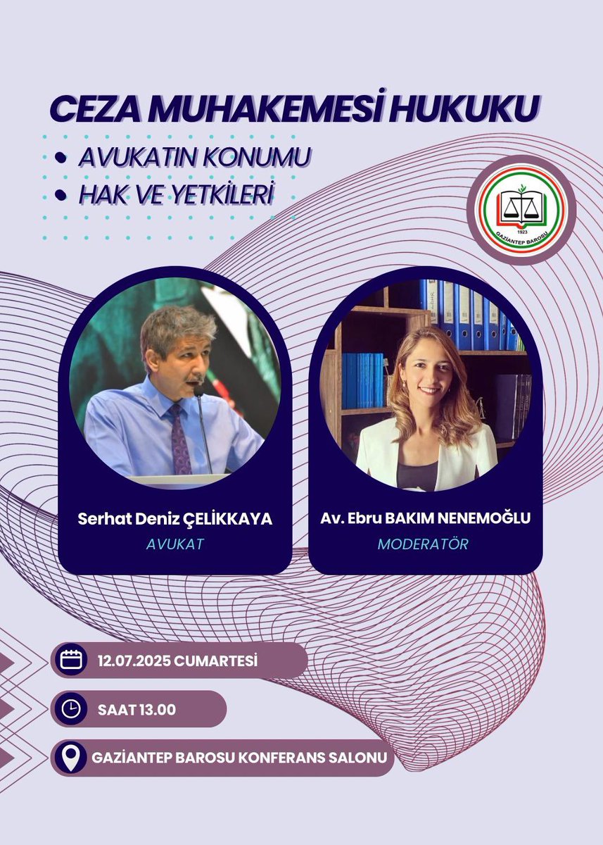 GAZİANTEP BAROSU (@gantepbarosu) on Twitter photo 