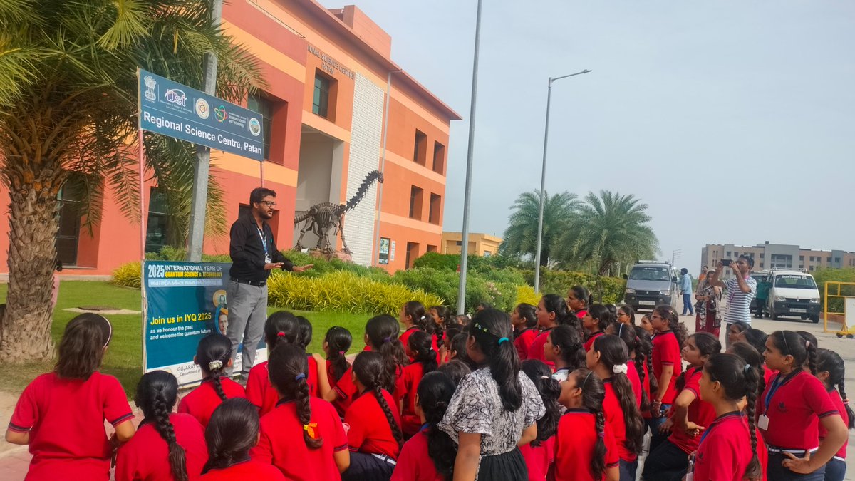 Regional Science Centre (RSC) Patan (@rscpatan) on Twitter photo Explore the quantum realm, Empower tomorrow.
<a href="/RscPatan/">Regional Science Centre (RSC) Patan</a> has organized intractive talk on Quntum S & T as part of <a href="/QuantumYear2025/">International Year of Quantum 2025</a> , where participants explore, engage & learn about the fascinating world of quantum science and technology. <a href="/narottamsahoo/">Narottam Sahoo</a> Explore the quantum realm, Empower tomorrow.
<a href="/RscPatan/">Regional Science Centre (RSC) Patan</a> has organized intractive talk on Quntum S & T as part of <a href="/QuantumYear2025/">International Year of Quantum 2025</a> , where participants explore, engage & learn about the fascinating world of quantum science and technology. <a href="/narottamsahoo/">Narottam Sahoo</a>