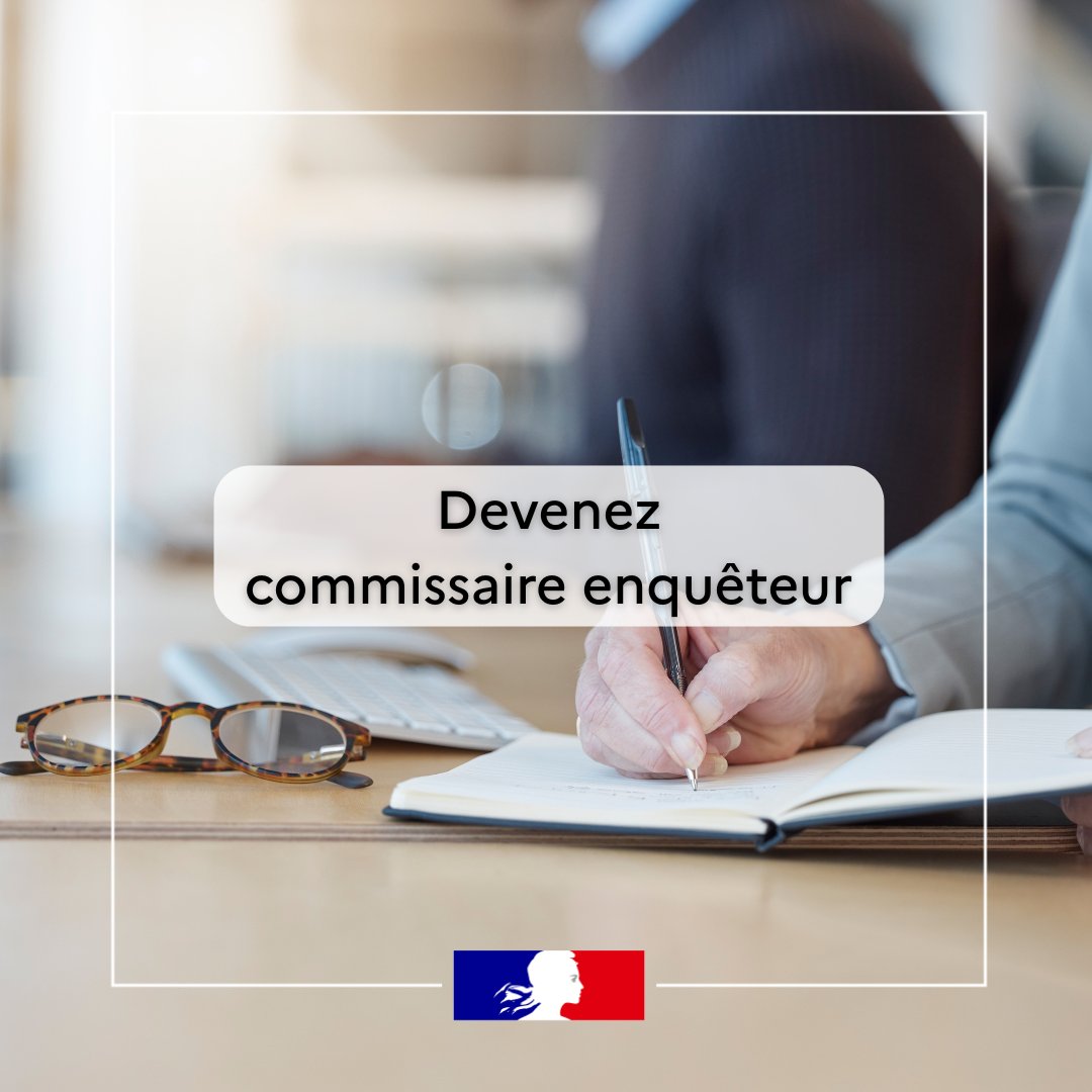 Prefet_48's tweet image. #recrutement I 🔍 Devenez commissaire enquêteur en Lozère !
La préfecture renouvelle la liste d’aptitude pour les enquêtes publiques en 2026.
➡ Vous êtes domicilié(e) en Lozère ? Vous avez le sens de l’intérêt général, le sens du dialogue et de l’indépendance ?
Participez à…