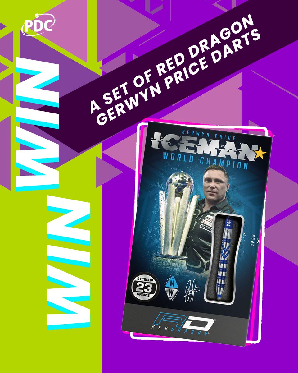 We're doing a big pre-Matchplay podcast this weekend, once we know the field and the draw... and we'll give away this set of darts.

If you wanna be in with a chance of being picked to win, reply to this post with:

"I AM CLIMBING THE WERNER RANKINGS LADDER TO GREATNESS"