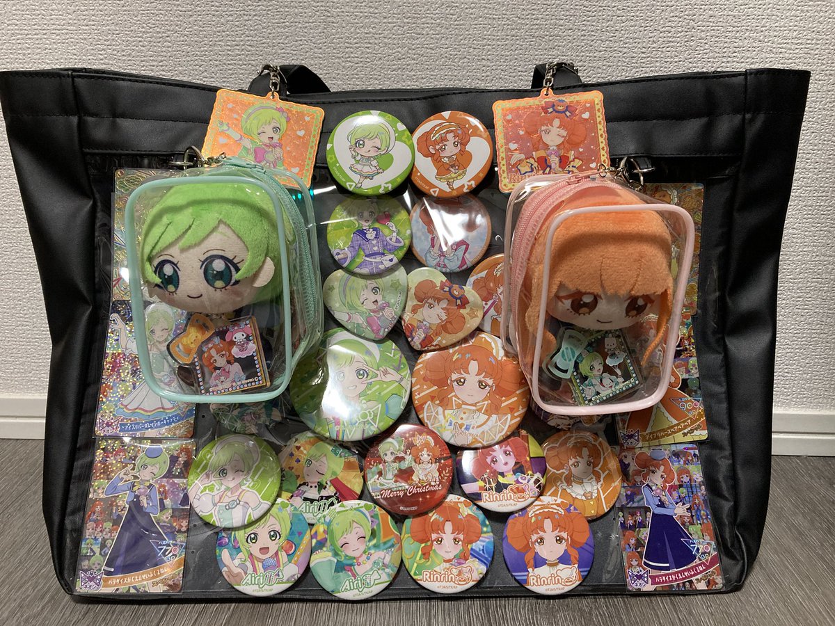 プリプリライブの痛バ完成🧸🍬 六堂えるのお父さんですが、アイプリは