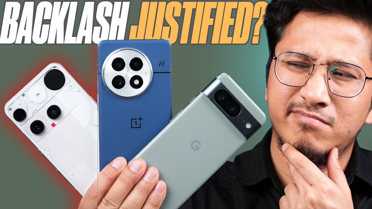 I WAS WRONG – Nothing Phone 3 Detailed Review
Surprising strengths, a few flaws—here’s why this phone exceeded expectations!

youtu.be/9piGOGEXNew?fe…

#NothingPhone3 #NothingIndia #PhoneReview #HonestReview #Smartphone2025 #GadgetGuide #TechRevealed