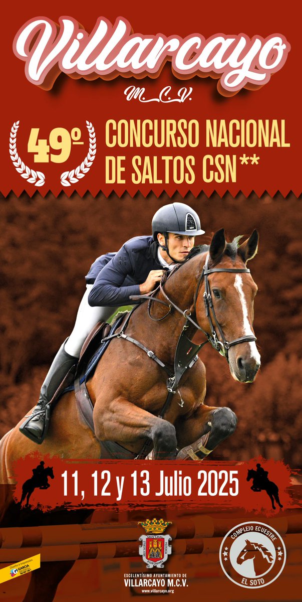 🏇 90 caballos participarán en el Concurso Nacional de Saltos CSN** que se celebra este fin de semana en <a href="/VillarcayoMCV/">Ayuntamiento de Villarcayo MCV</a>. Se repartirán 9.000€ en premios y el domingo será el Gran Premio.

🎙Hablamos con el concejal de Deportes, Isaac González y el jinete local Felipe Villanueva.