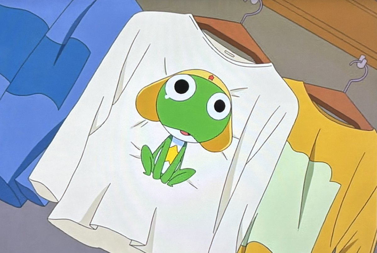 これがあの平面ガエル？ #ケロロ軍曹 #ど根性ガエル #ピョン吉