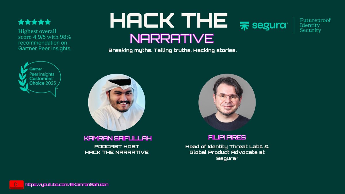 FilipiPires's tweet image. 🎉 Excited to share my latest deep dive into cybersecurity’s biggest challenges with @deFr0ggy in EPISODE 3: “The Privilege Problem”
We dug into:
✅ Identity Security: Why it’s the new perimeter (and how misconfigurations still cost organizations billions).
✅ Zero Trust: Not…