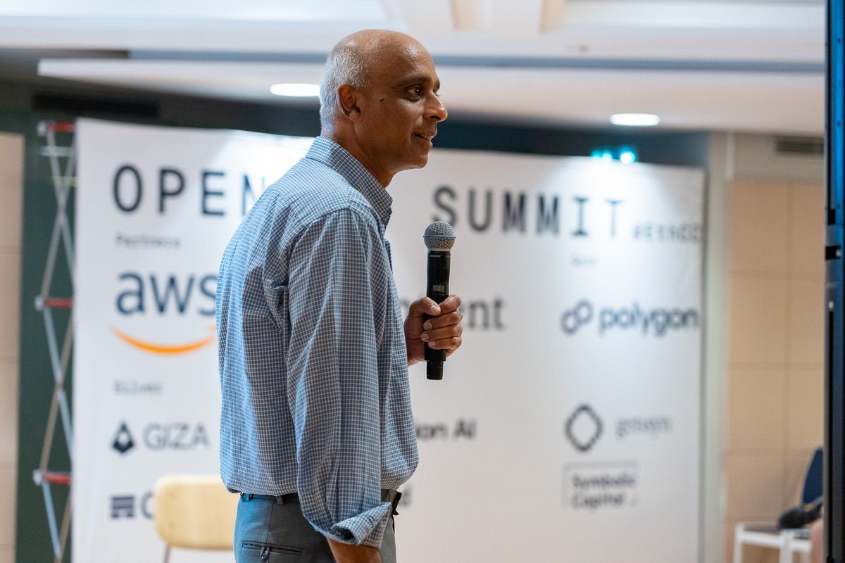 openagisummit's tweet image. Thank you to all our sponsors for making the Open AGI Summit at @EthCC possible.

Your support helped bring together researchers, builders, and founders for a focused day of Open AGI discussion.

Full talks will be uploaded to YouTube soon. See you at the next summit!

@awscloud…