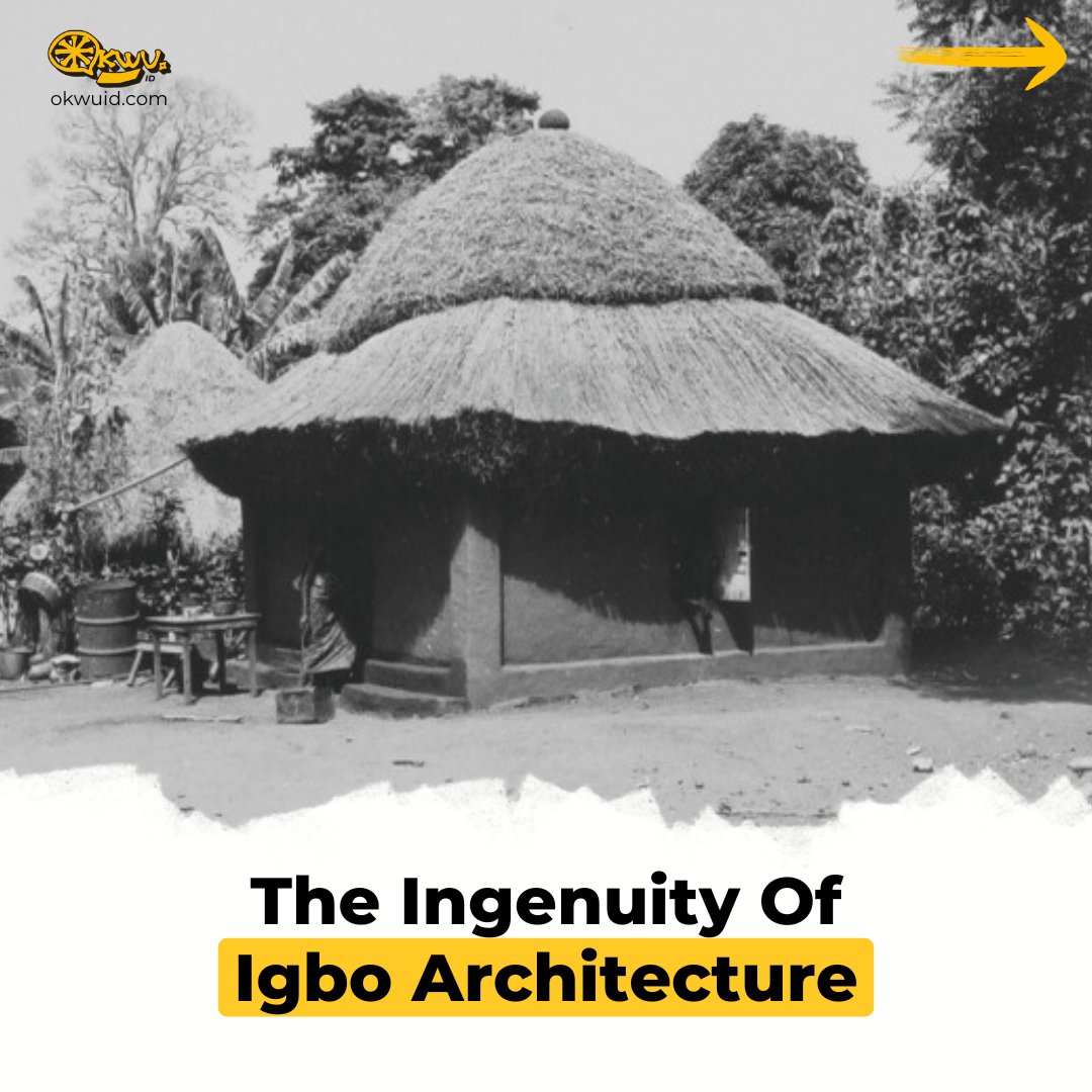 OKWU_ID's tweet photo. The Ingenuity Of Igbo Architecture 

By Okwu ID https://t.co/uUOdc1voBe
