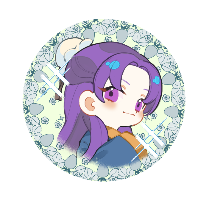 Maomao and Jinshi badges that I will be selling at Aikon.