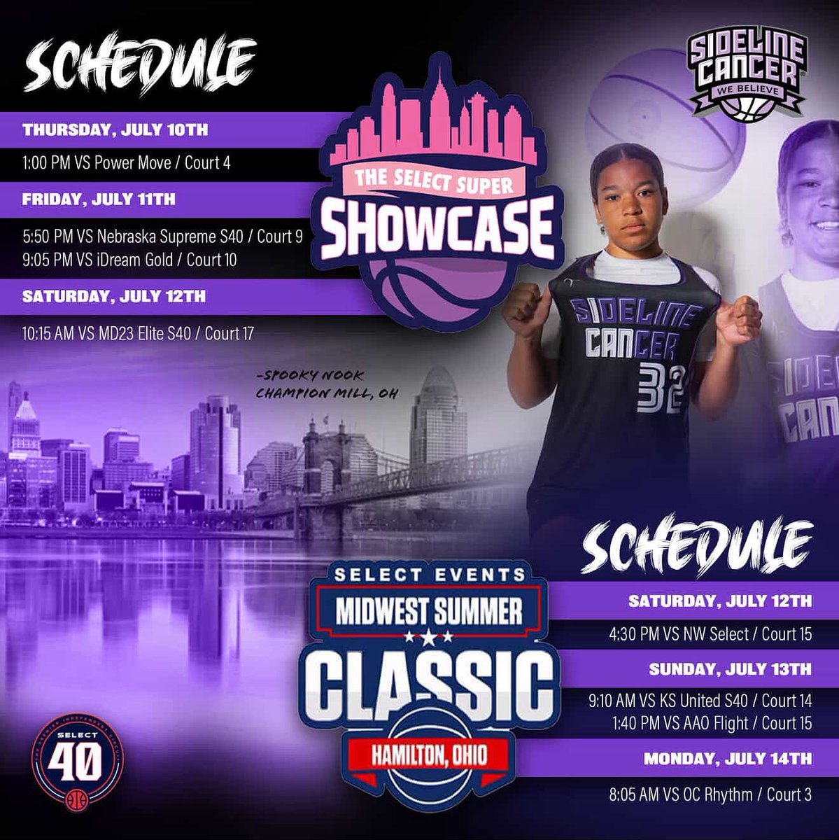 Na'Kera Melbourne (@nakeramelbourne) on Twitter photo Business weekend ahead! See you tomorrow at 1pm on Court 4 at @nookchampionmill!
Thank you @levato__20 for the 🔥 graphic!
#businesstrip #selectevents #basketball
<a href="/sideline_cancer/">Sideline Cancer</a> <a href="/KPannell71/">“KP”</a> <a href="/ICAN_basketball/">ICANBasketballAcademy</a> <a href="/GthingBBall/">gthingbasketball</a> <a href="/JrAllStarBB/">Jr. All-Star Girls Basketball</a> <a href="/JrAllStarPA/">Pennsylvania Jr. All-Star GBB</a> <a href="/PriceJameson1/">Jameson Price</a> Business weekend ahead! See you tomorrow at 1pm on Court 4 at @nookchampionmill!
Thank you @levato__20 for the 🔥 graphic!
#businesstrip #selectevents #basketball
<a href="/sideline_cancer/">Sideline Cancer</a> <a href="/KPannell71/">“KP”</a> <a href="/ICAN_basketball/">ICANBasketballAcademy</a> <a href="/GthingBBall/">gthingbasketball</a> <a href="/JrAllStarBB/">Jr. All-Star Girls Basketball</a> <a href="/JrAllStarPA/">Pennsylvania Jr. All-Star GBB</a> <a href="/PriceJameson1/">Jameson Price</a>