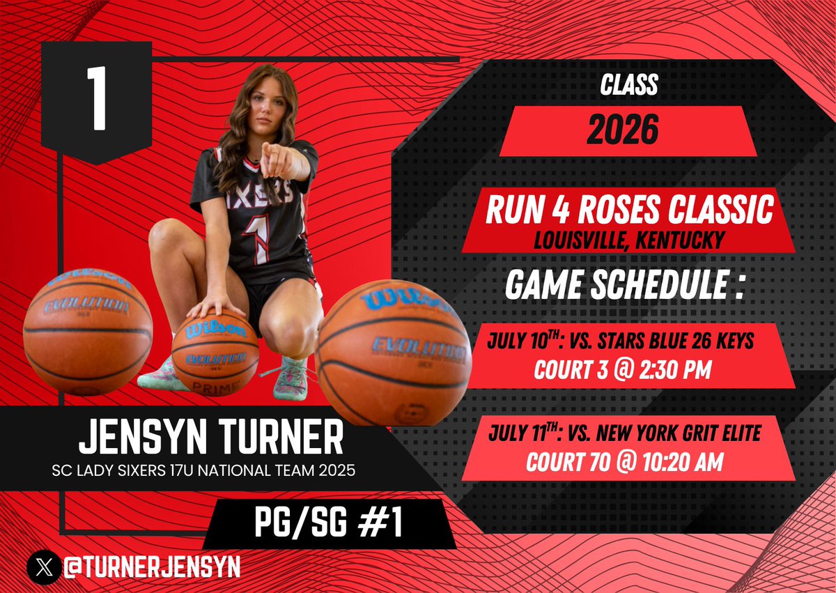 Coaches come check us out  <a href="/TFNsRun4Roses/">TFN's Run 4 Roses</a> ! <a href="/ScSixers/">SC Lady Sixers</a> <a href="/WoodruffLadyGBB/">WoodruffGBB</a>