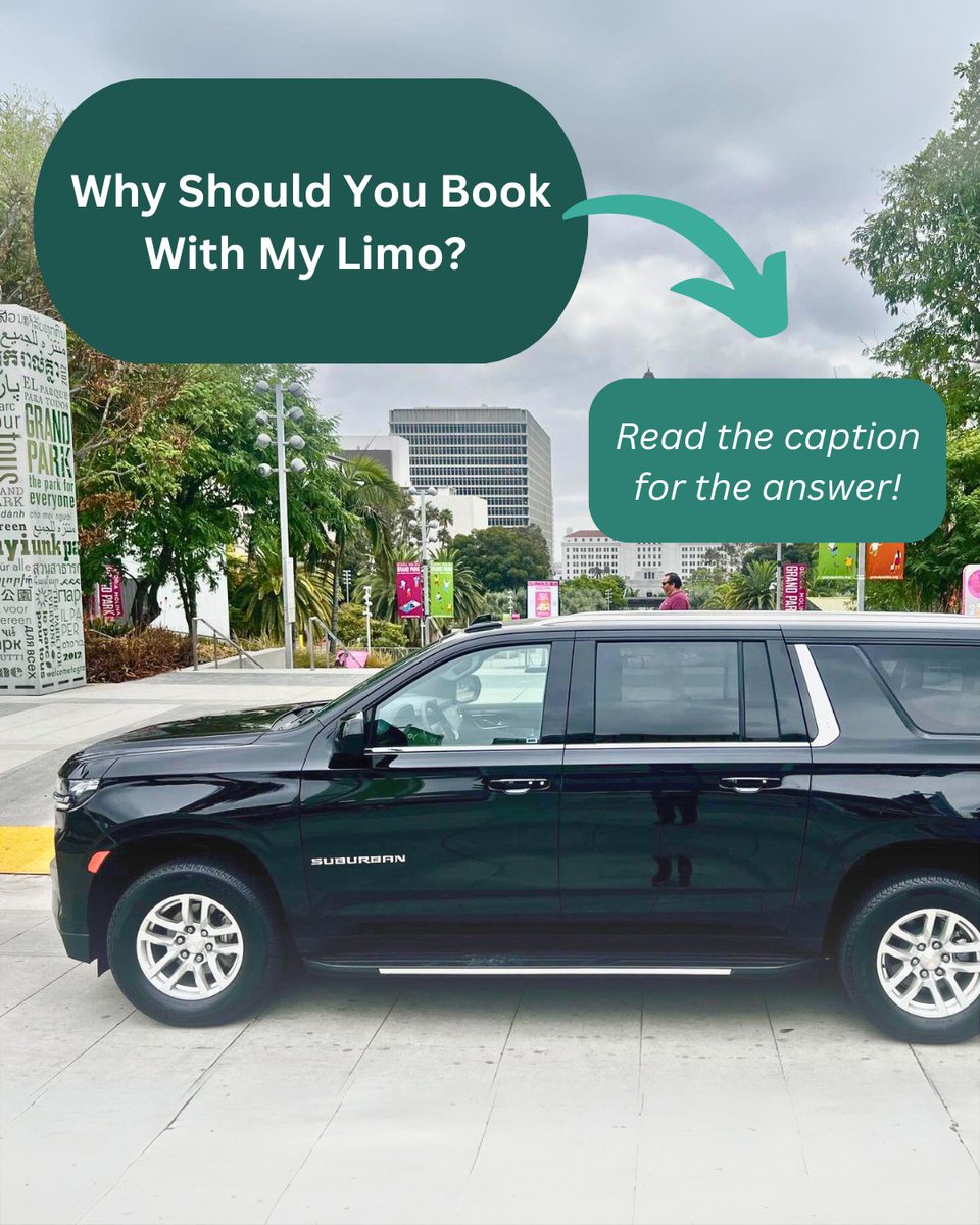 Ride in style with My Limo—luxury vehicles, pro chauffeurs, and 24/7 service.

Easy booking, seamless experience, and personalized care.

Book now: mylimo.com

#MyLimo #TravelInStyle #BookNow #LimoService #TakeTheJourney #WorldwideTravel