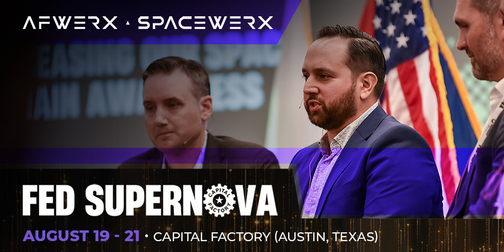 SpaceWERXDOD's tweet image. 🗞️ Big news: AFWERX & SpaceWERX are back at Fed Supernova 2025! ⚙️
📣 Innovators: join us Aug 19–21 in Austin for panels, networking, and DoDx Joint Office Hours to explore defense innovation and mission-critical tech needs.
Register now: fedsupernova.com/page/5002202/r…