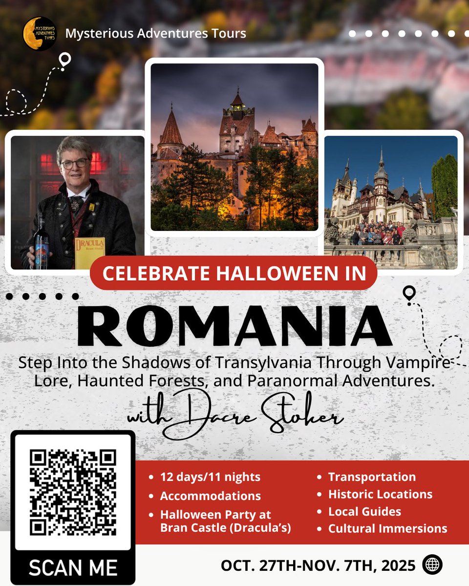 Still dreaming of 2025 travels?
Take $100 OFF our supernatural tours + 10-month payment plan!

Use code 2025GETAWAY and book before this deal vanishes July 31 at 11:59 PM EST!
👉 zurl.co/8cKNp
#SolsticeDeal #ParanormalTravel #HauntedTourism