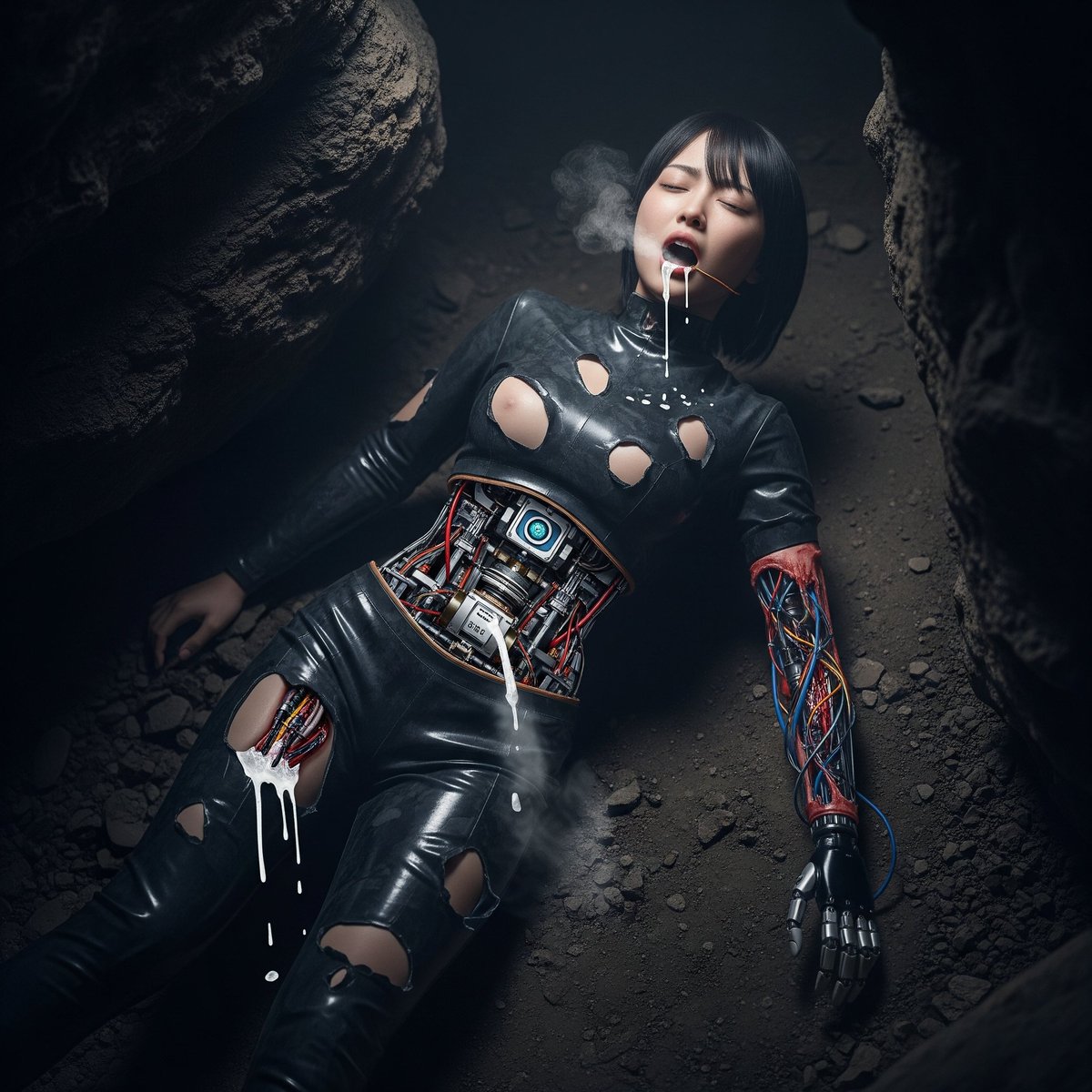 特捜ロボ捜査官。

#Gemini #cyborg #fembot #メカバレ #ロボット