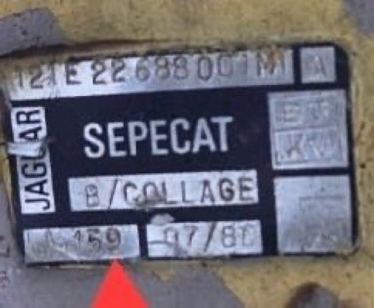 Mr_CoolBoy1's tweet photo. The Jaguar that crashed had the serial number ending with 159. As per the serial number allocations, the #159 is only in the "JS" variant (image #3). It could not have been a JT (Trainer/twin seater), as their serial numbers range from #51 to #82. The aircraft was a single-seater with only one pilot; the "second pilot" is probably a pilot KIA against the PAF.
