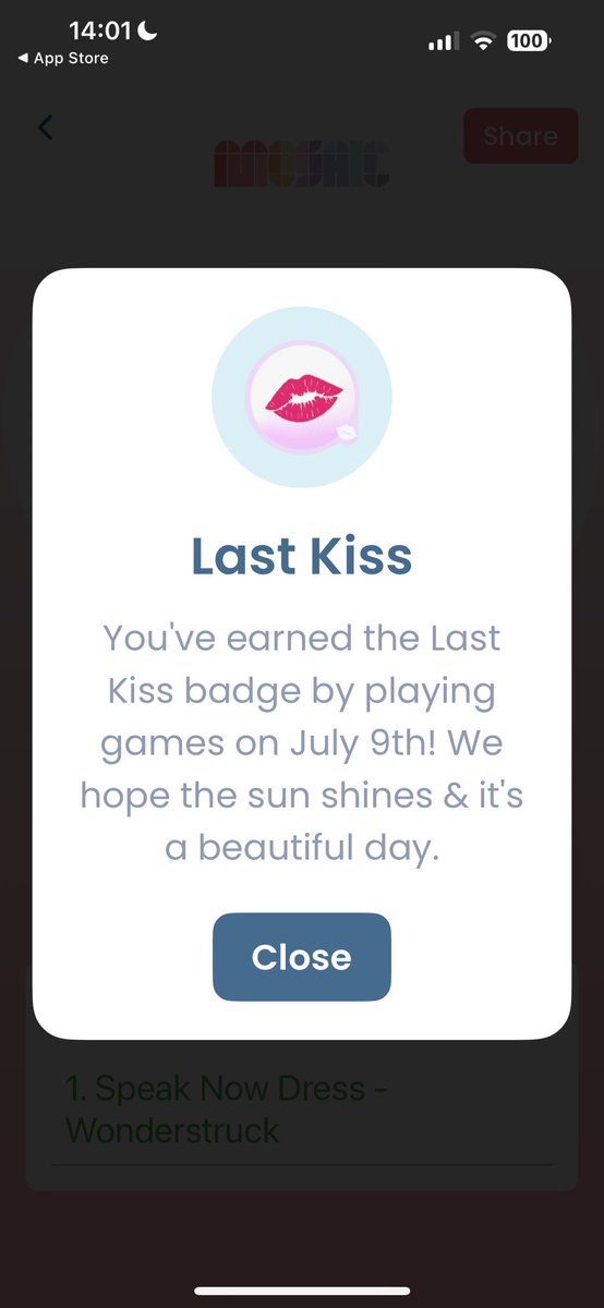 NataliaPurce's tweet photo. Happy last kiss day!! 
#SwiftAlertGames @swiftalert_13 https://t.co/lDc3WOVQd3
