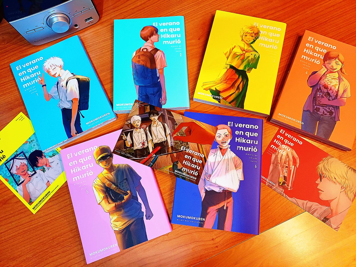 •El verano en que Hikaru murió•
De los mejores manga que se están publicando actualmente. No lo dejéis pasar. 😙

Gracias como siempre <a href="/mwediciones/">Milky Way Ediciones</a> por traernos maravillas.

#elveranoenquehikarumurió #mokumokuren #hikarugashindanatsu #光が死んだ夏