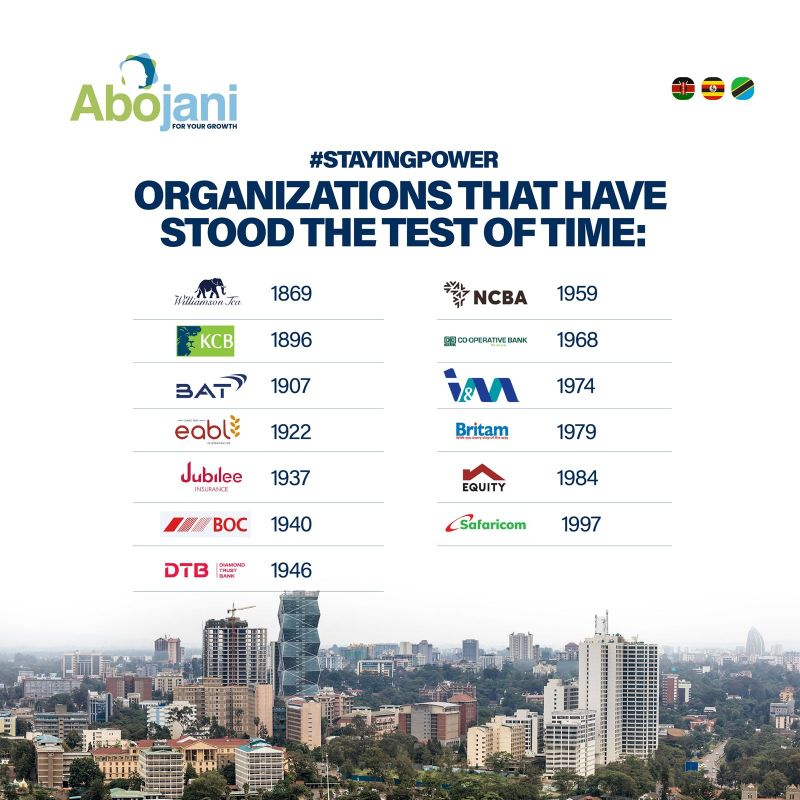TheAbojani's tweet photo. For new investors, it’s best to go for tried and tested companies

#StayingPower https://t.co/QY1UEsNgvn