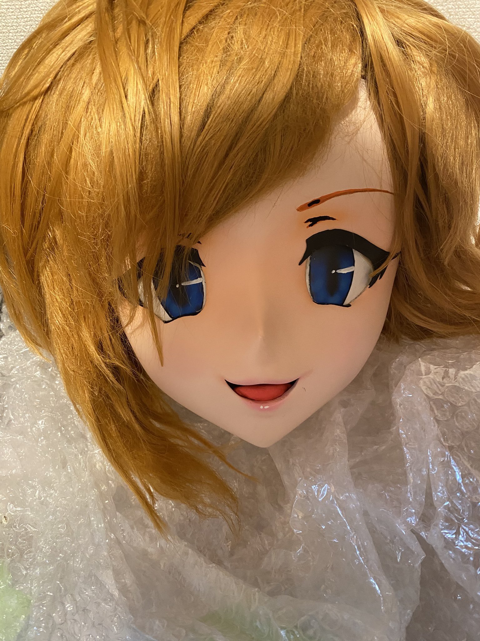 黒い着ぐるみマスク Amazon.co.jp: Full Head Black Hard Hair Cosplay Anime