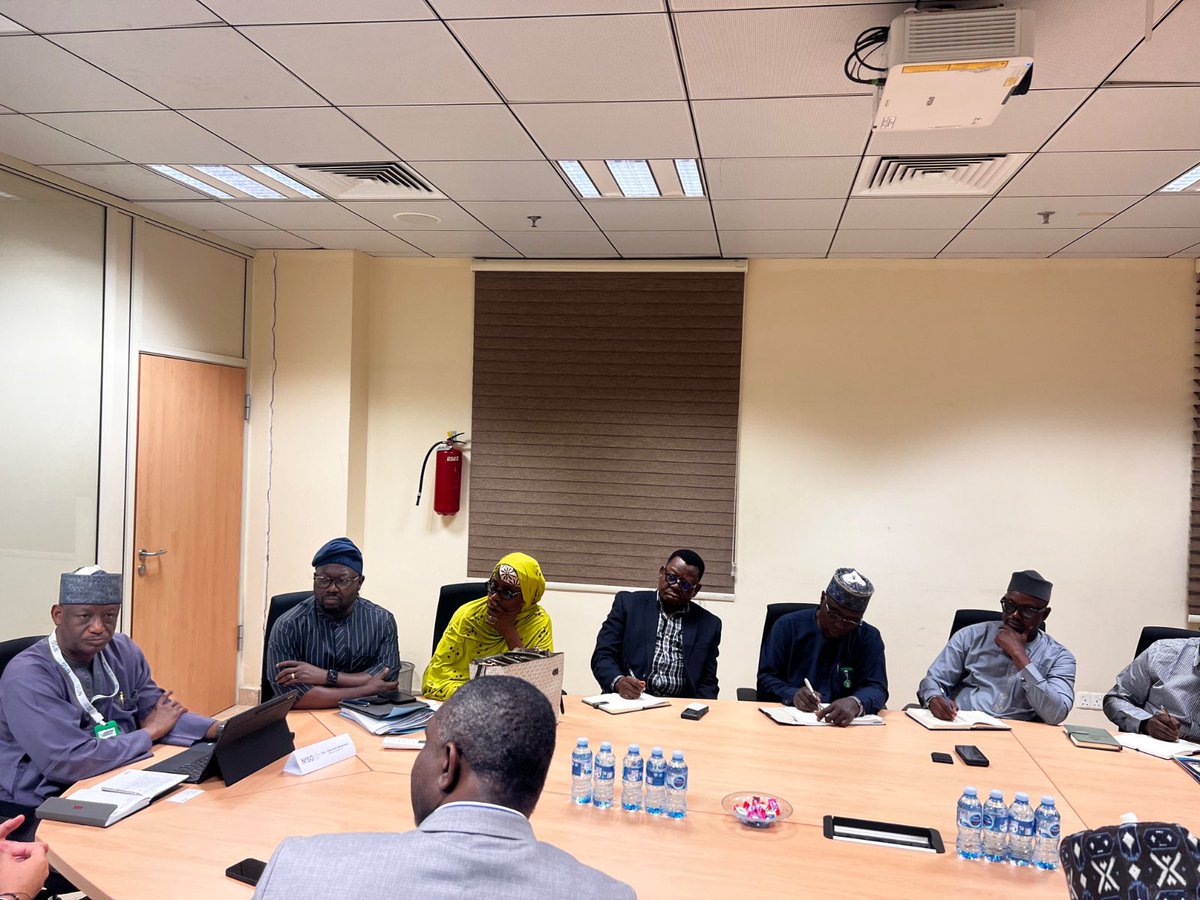 The Management of NISO, led by the MD/CEO, Engr. Abdu Bello Mohammed, met with Siemens Energy to discuss the next steps in modernising Nigeria’s SCADA/EMS systems under the Presidential Power Initiative (PPI).
