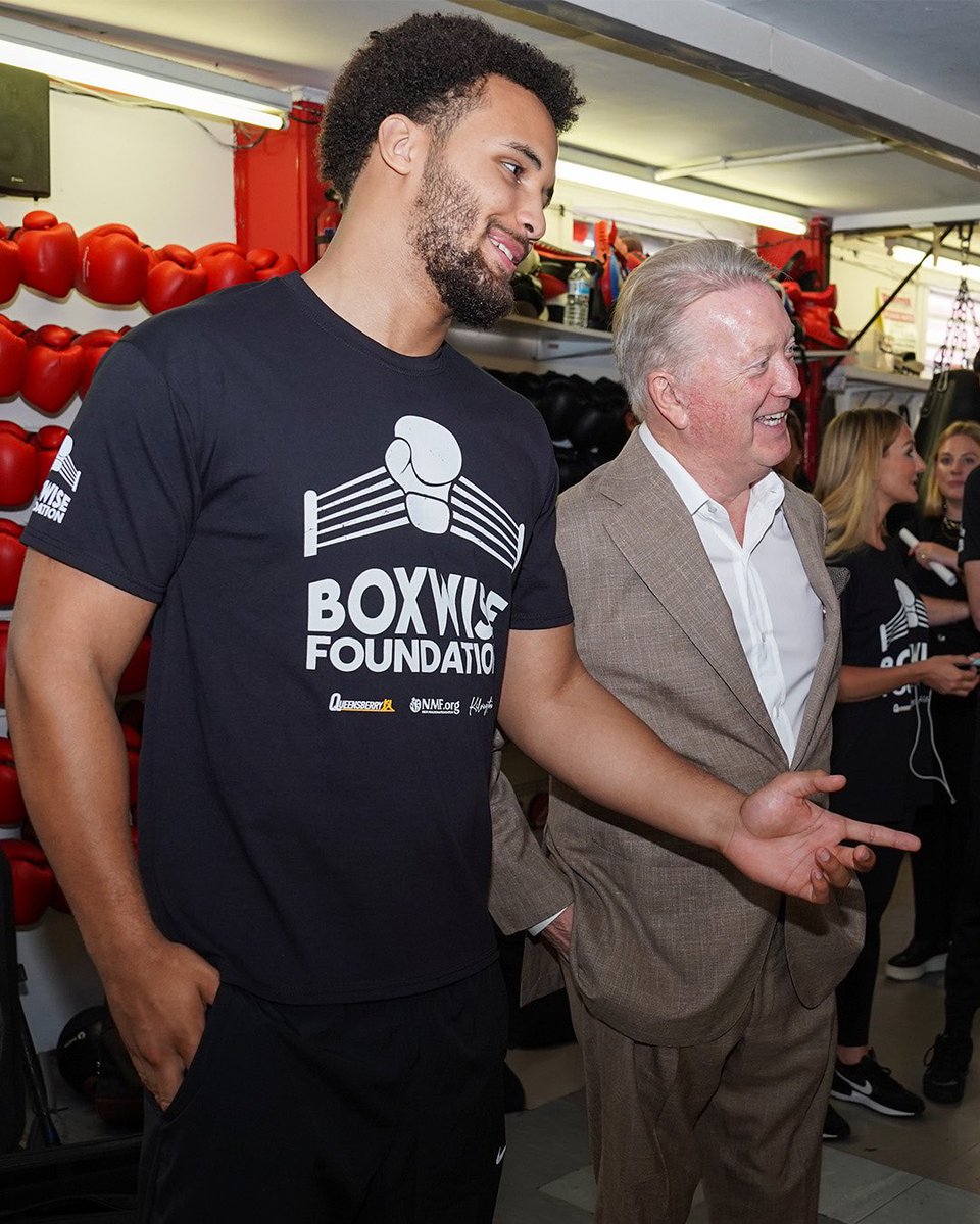 Name a better duo, we’ll wait 😎 

#boxingforgood