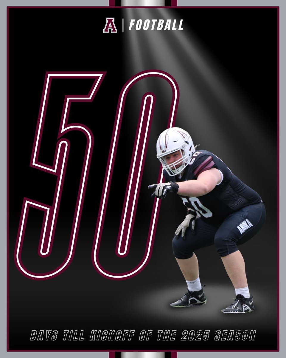 50 Days till Kickoff! #EAT