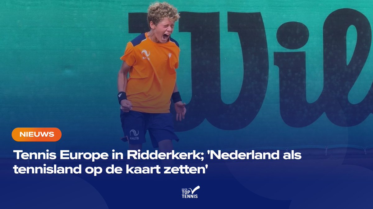 Onder de rook van Rotterdam is er bij TV D'Oudelande in Ridderkerk voor de tweede keer een Tennis Europe 14-toernooi met Jasper Harms aan het roer. #tennis #knltb
tennis.nl/toptennis-nieu…
