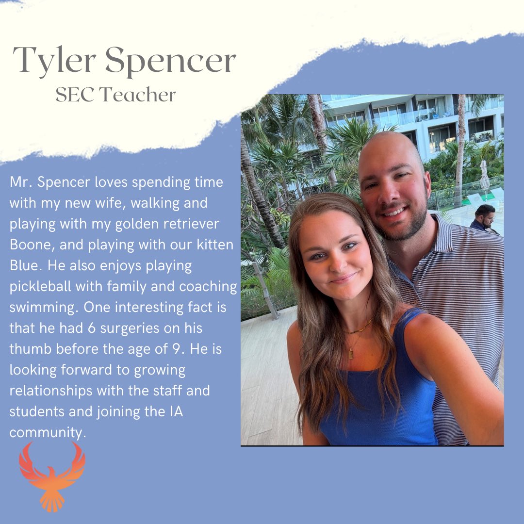 FCS Innovation Academy (@iafultonschools) on Twitter photo We are excited to have Mr. Spencer joining our SEC team. With his spouse over at <a href="/HoochHappenings/">Chattahoochee HS</a> we have another <a href="/FultonCoSchools/">FultonCountySchools</a> family working for our students…. So glad he is on our team! <a href="/ia_kent/">Scott Kent</a> <a href="/iaptso/">Innovation Academy PTSO</a> <a href="/FultonZone7/">Dr. Crumbley</a> #IAnewstaffalert We are excited to have Mr. Spencer joining our SEC team. With his spouse over at <a href="/HoochHappenings/">Chattahoochee HS</a> we have another <a href="/FultonCoSchools/">FultonCountySchools</a> family working for our students…. So glad he is on our team! <a href="/ia_kent/">Scott Kent</a> <a href="/iaptso/">Innovation Academy PTSO</a> <a href="/FultonZone7/">Dr. Crumbley</a> #IAnewstaffalert