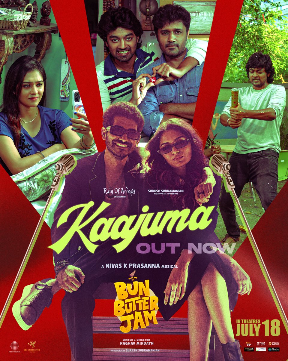 Behind Talkies (@behindtalkies) on Twitter photo Press play. Feel the rush. #Kaajuma is out now💥
youtu.be/AAjrS9c3Xlc?si…
A <a href="/nivaskprasanna/">Nivas K Prasanna</a> Musical
Singers #NivasKPrasanna <a href="/AditiShankarofl/">Aditi Shankar</a>
Lyrics <a href="/MKBalajii/">MKB</a>
#BunButterJamFromJuly18
<a href="/RainofarrowsENT/">Rain Of Arrows Entertainment</a> <a href="/sureshs1202/">Suresh Subramanian</a> <a href="/RMirdath/">Raghav Mirdath</a> <a href="/rajuactor91/">Raju Jeyamohan</a> <a href="/nivaskprasanna/">Nivas K Prasanna</a> <a href="/bt_bhavya/">Bhavya Trikha</a> Press play. Feel the rush. #Kaajuma is out now💥
youtu.be/AAjrS9c3Xlc?si…
A <a href="/nivaskprasanna/">Nivas K Prasanna</a> Musical
Singers #NivasKPrasanna <a href="/AditiShankarofl/">Aditi Shankar</a>
Lyrics <a href="/MKBalajii/">MKB</a>
#BunButterJamFromJuly18
<a href="/RainofarrowsENT/">Rain Of Arrows Entertainment</a> <a href="/sureshs1202/">Suresh Subramanian</a> <a href="/RMirdath/">Raghav Mirdath</a> <a href="/rajuactor91/">Raju Jeyamohan</a> <a href="/nivaskprasanna/">Nivas K Prasanna</a> <a href="/bt_bhavya/">Bhavya Trikha</a>