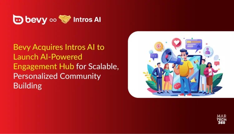 360MarTech's tweet image. Bevy Acquires @intros_ai to Launch AI-Powered Engagement Hub for Scalable, Personalized Community Building

Read More: martech360.com/tech-analytics…

#Bevy #communityforums #EngagementHub #inpersonevents #martech360 #news #peoplebasedmarketing #scalableengagement