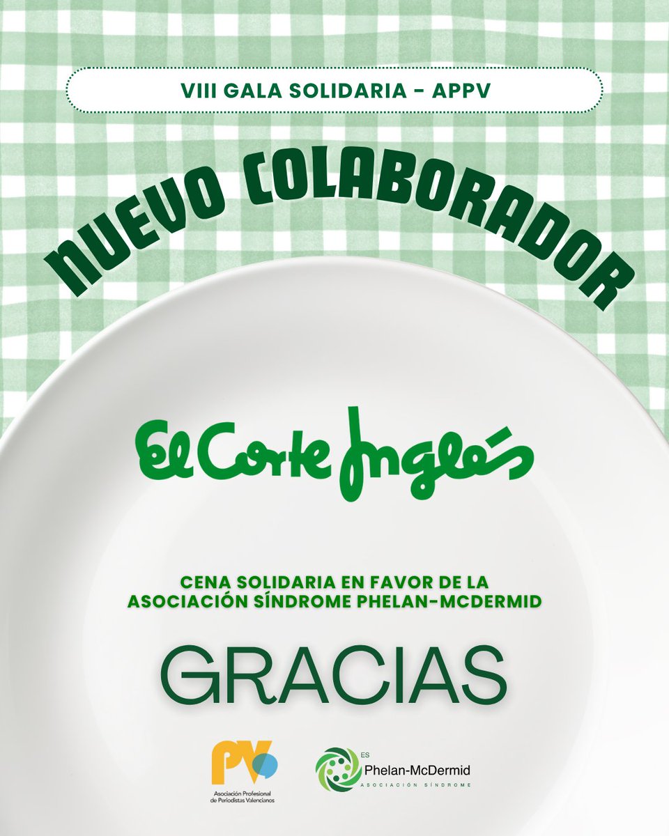 Asociación Síndrome de Phelan McDermid España (@phelanmcdermid) on Twitter photo ❇️ 𝐄𝐋 𝐂𝐎𝐑𝐓𝐄 𝐈𝐍𝐆𝐋𝐄́𝐒, 𝐂𝐎𝐋𝐀𝐁𝐎𝐑𝐀𝐃𝐎𝐑 𝐃𝐄 𝐋𝐀 𝐕𝐈𝐈𝐈 𝐆𝐀𝐋𝐀 𝐒𝐎𝐋𝐈𝐃𝐀𝐑𝐈𝐀 𝐀 𝐅𝐀𝐕𝐎𝐑 𝐃𝐄𝐋 𝐒𝐈́𝐍𝐃𝐑𝐎𝐌𝐄 𝐃𝐄 𝐏𝐇𝐄𝐋𝐀𝐍-𝐌𝐂𝐃𝐄𝐑𝐌𝐈𝐃 🍽️<a href="/_APPV_/">Asociación Profesional de Periodistas Valencianos</a>
👉¿Aún no te has apuntado? acortar.link/13x6zL
💚 ¡GRACIAS POR APOYARNOS! #Valencia ❇️ 𝐄𝐋 𝐂𝐎𝐑𝐓𝐄 𝐈𝐍𝐆𝐋𝐄́𝐒, 𝐂𝐎𝐋𝐀𝐁𝐎𝐑𝐀𝐃𝐎𝐑 𝐃𝐄 𝐋𝐀 𝐕𝐈𝐈𝐈 𝐆𝐀𝐋𝐀 𝐒𝐎𝐋𝐈𝐃𝐀𝐑𝐈𝐀 𝐀 𝐅𝐀𝐕𝐎𝐑 𝐃𝐄𝐋 𝐒𝐈́𝐍𝐃𝐑𝐎𝐌𝐄 𝐃𝐄 𝐏𝐇𝐄𝐋𝐀𝐍-𝐌𝐂𝐃𝐄𝐑𝐌𝐈𝐃 🍽️<a href="/_APPV_/">Asociación Profesional de Periodistas Valencianos</a>
👉¿Aún no te has apuntado? acortar.link/13x6zL
💚 ¡GRACIAS POR APOYARNOS! #Valencia