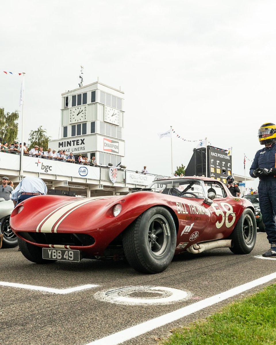 goodwoodrevival's tweet image. There’s a very strong chance you’ve heard of the AC Cobra, Jaguar E-type and Aston Martin DB4GT, but what about the Bill Thomas Cheetah? The Cheetah was a 1960s GT car, built by American mechanic and tuner Bill Thomas (with backing from General Motors) to compete with the likes…