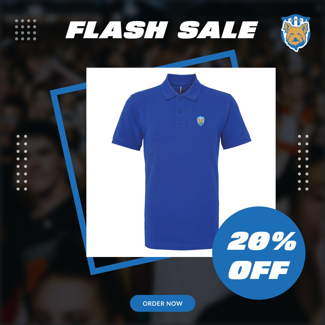 The-Terriers (@theterriers_com) on Twitter photo ๐จ FLASH SALE ๐จ
Less than 24 hours left to grab yourself a bargain!
Upgrade your summer wardrobe with our range of embroidered mens polos.
Shop now ๐ the-terriers.com/sale #HTAFC ๐จ FLASH SALE ๐จ
Less than 24 hours left to grab yourself a bargain!
Upgrade your summer wardrobe with our range of embroidered mens polos.
Shop now ๐ the-terriers.com/sale #HTAFC