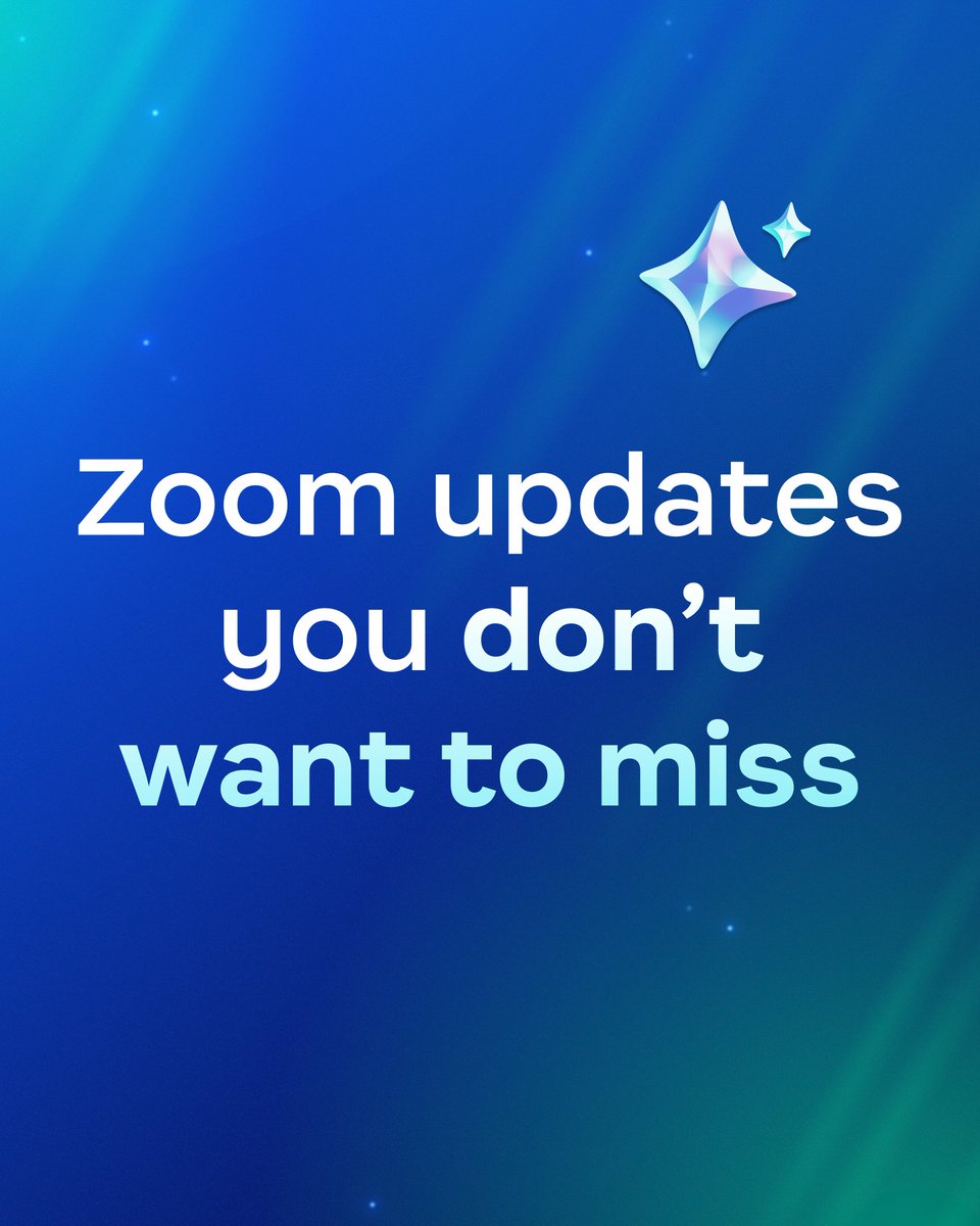 Zoom's tweet image. Want to save time during your workday? Look no further. These new Zoom updates will help you do it ⏰⤵️
🤝 New app integrations
Zoom AI Companion now connects with 16 third-party apps, including @ServiceNow, @Jira, @NotionHQ, @Asana, and @Box, to complete tasks and orchestrate…