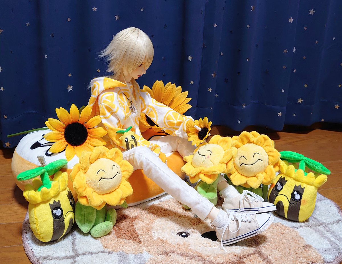 キマちゃんの季節だねー🌻

ほっぺが赤いキマワリ&amp;ヒマナッツはお外偵察隊🌻
スペイン村に連れてったのもこの2匹🌻✨

外で見てきたことを
外に出ない ささ に教えてくれるぞ🌻

#ポケモンfit
#AsleepEidolon