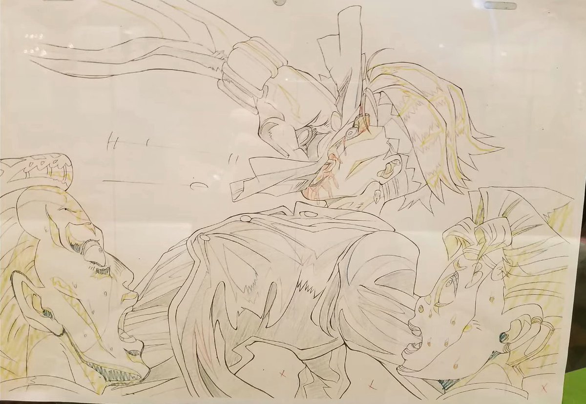 JJBAVD's tweet image. Source: Diamond is Unbreakable Ep. 15
Artist: Unknown