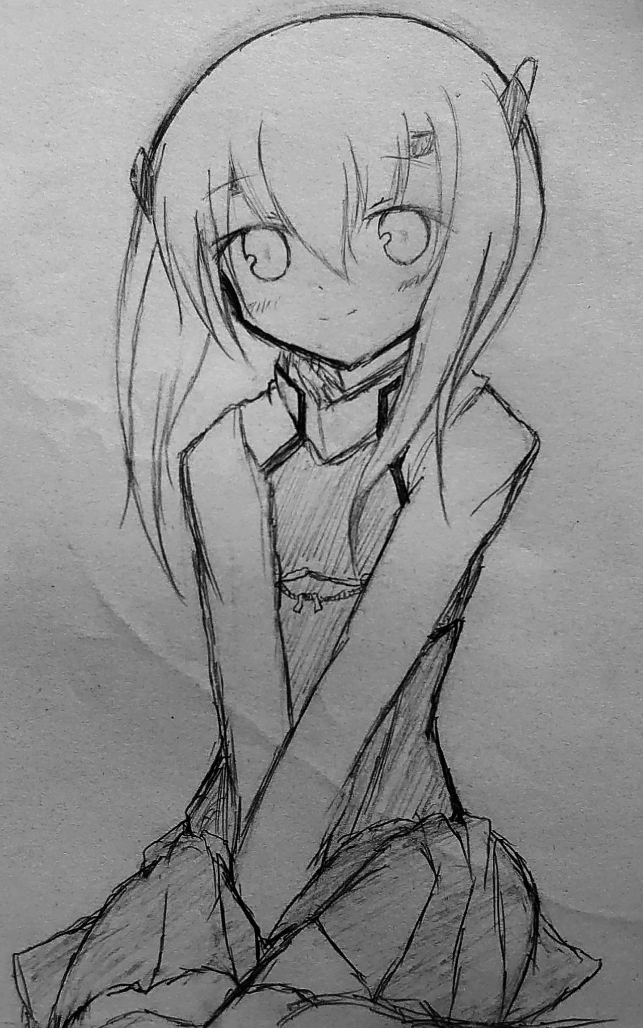 僕が最初に描いた絵 Skebで描かせていただきました！