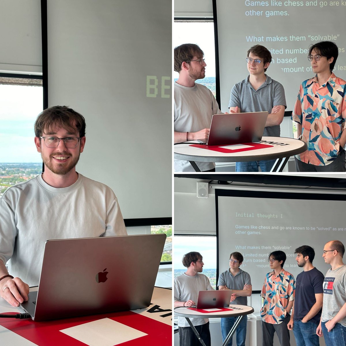 🚀 Beyond the Code Continues 🚀

Last week, Glen O'Donovan gave a talk “Ctrl+Alt+Defeat” on how AIs like OpenAI Five and AlphaStar learn to win at games like Dota 2 and StarCraft II. 🎮🤖

His blog post is now live:
🔗 blog.lunatech.com/posts/2025-07-…