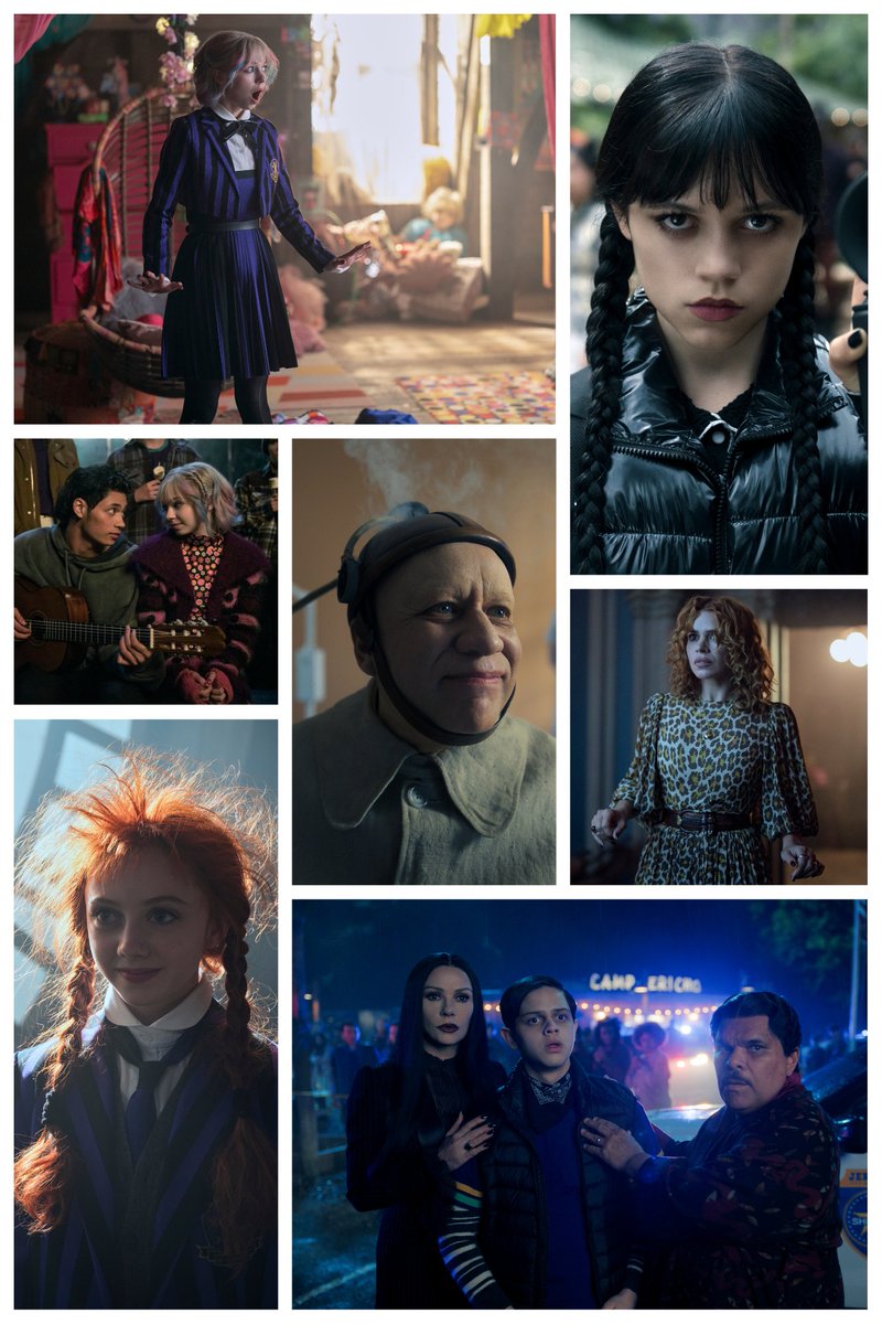 New snaps from WEDNESDAY Season 2!