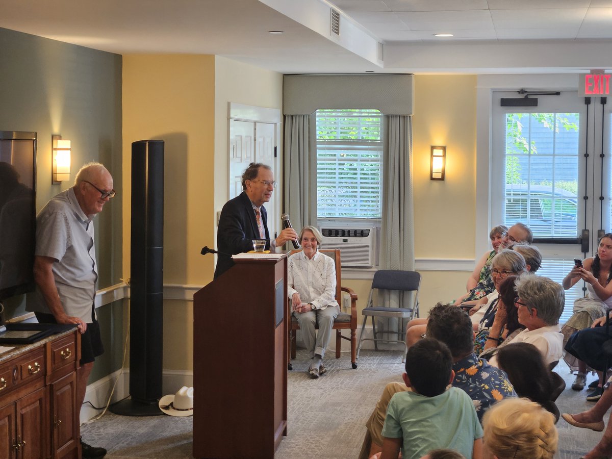 The Senior of the Year Awards celebrated the achievements of Kathy Grieder and Lee Saperstein in serving the Island. Big thank you to NCEA(Nantucket Center for Elder Affairs) and Sherburne Commons for supporting the event, and to the recipients for all their years of volunteering