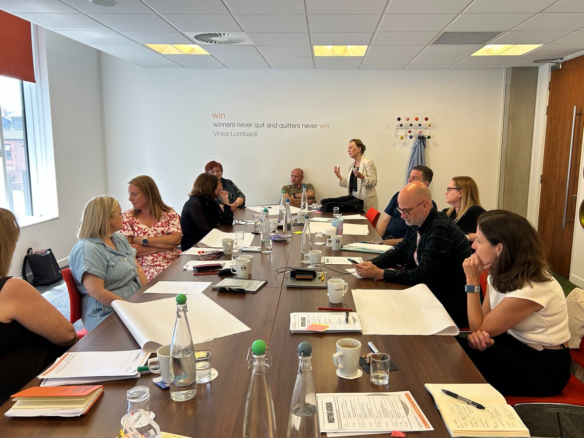 SoundPoundGroup's tweet image. Big smiles after SoundPound’s 2025 Strategy Day. Thanks to @SheilaMurtagh expert facilitation, we aligned on strengths, vision &amp;amp; goals. Great energy, full participation - and even a sunny Manchester drinks stop to celebrate after!☀️🥂