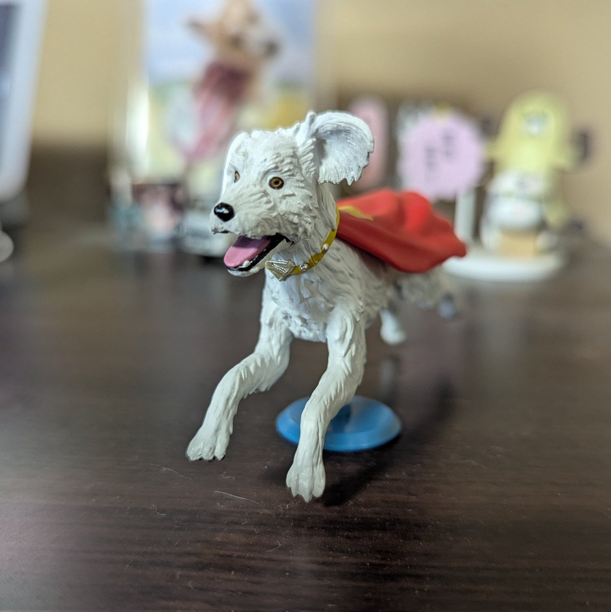 MTharuo's tweet image. #fondjoy 1/9スーパーマン(2025)
造形良し。プロポーション良し。可動はそこそこ。公開前に手に入るフィギュアとしては最高の出来じゃないでしょうか。あとクリプトの口が可動するのがポイント高い!かわいい!だがよく見ると目が怖い!笑