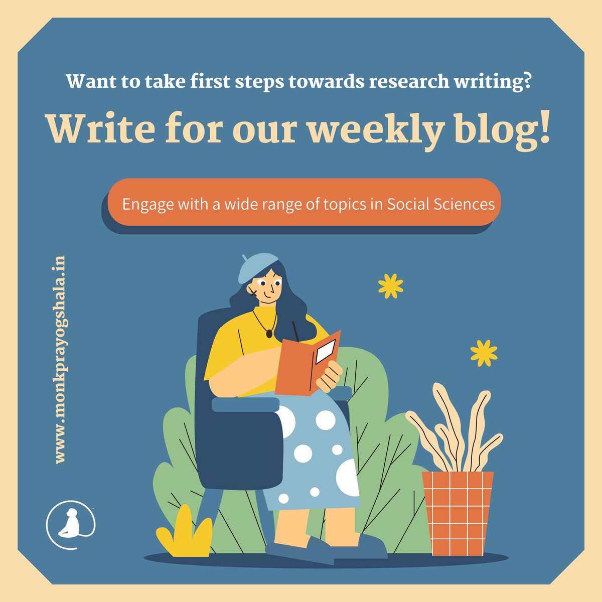 monkprayogshala's tweet image. 📌 Write for our #blog!
Share your #research insights, #academic writing and expertise with our community.
Submit your #ideas here: buff.ly/a7Jrvwr
#MonkPrayogshalaresearch #BlogAnniversary #socialsciences #writeforus