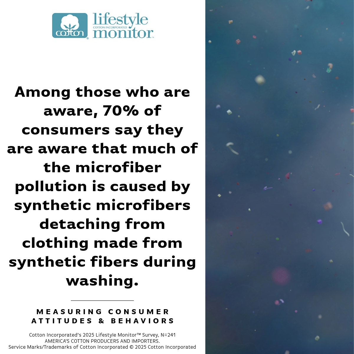 Learn more about consumer attitudes &amp; microplastics awareness:
lifestylemonitor.cottoninc.com/?s=microplasti… #LifestyleMonitor #PlasticFreeJuly