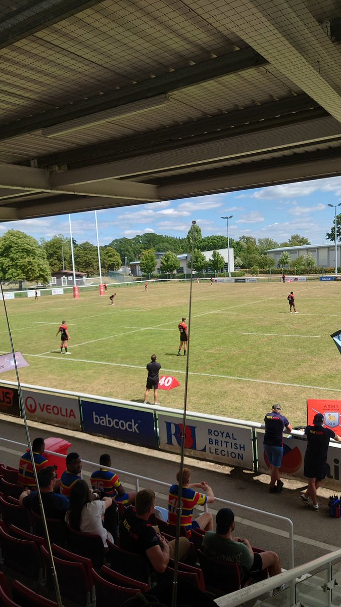Army Rugby League (@armyrugbyleague) on Twitter photo Try Infantry
Kick is short
<a href="/Infantry_RL/">Infantry Rugby League</a> 16
<a href="/REME_Rugby/">REME Rugby ๐น๐ฉ๐๐๐๐น๐ฉ</a> 20
30 secs to go Try Infantry
Kick is short
<a href="/Infantry_RL/">Infantry Rugby League</a> 16
<a href="/REME_Rugby/">REME Rugby ๐น๐ฉ๐๐๐๐น๐ฉ</a> 20
30 secs to go
