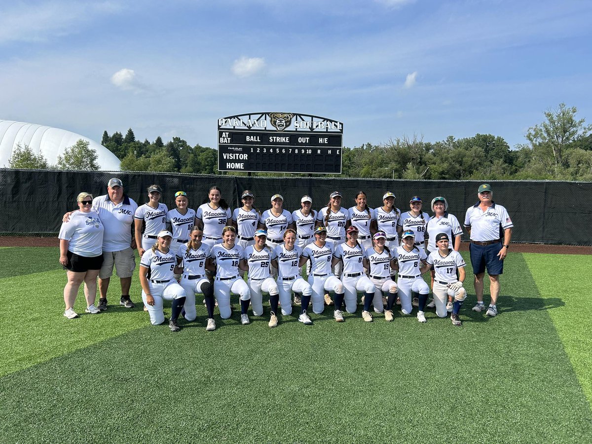 Gbrand #G #TheBrand (@gameapparelusa) on Twitter photo π CONGRATULATIONS TO ALL ATHLETES!
Incredible showcase at yesterday's 2nd Annual MAC vs OAA All-Star Softball Game! MAC won 9-4 at <a href="/OaklandUniv/">Athletics University</a> in a competitive matchup of Michigan's top senior players.
<a href="/MAC_OAA_ASG/">MACvsOAAallstar</a> π CONGRATULATIONS TO ALL ATHLETES!
Incredible showcase at yesterday's 2nd Annual MAC vs OAA All-Star Softball Game! MAC won 9-4 at <a href="/OaklandUniv/">Athletics University</a> in a competitive matchup of Michigan's top senior players.
<a href="/MAC_OAA_ASG/">MACvsOAAallstar</a>